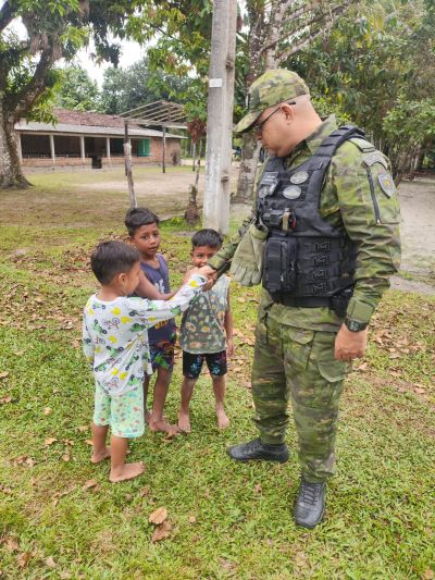 notícia: Polícia Municipal de Ananindeua intensifica presença nas ilhas com ações de policiamento comunitário