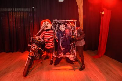 notícia: Comunidade celebra o Halloween com arte e alegria no Céu das Artes