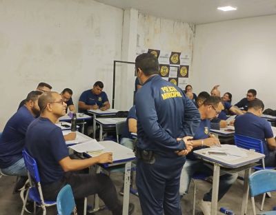 notícia: Polícia Municipal realiza curso para policiais em processo de promoção à inspetoria