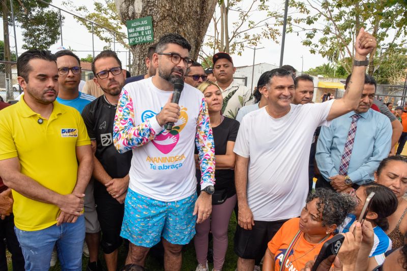 Inauguração o Parque Zona Sul no conjunto Júlia Sefer