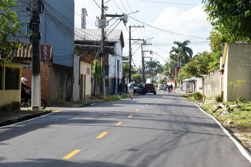 Inauguração da Pavimentação Asfáltica da Av José Marcelino