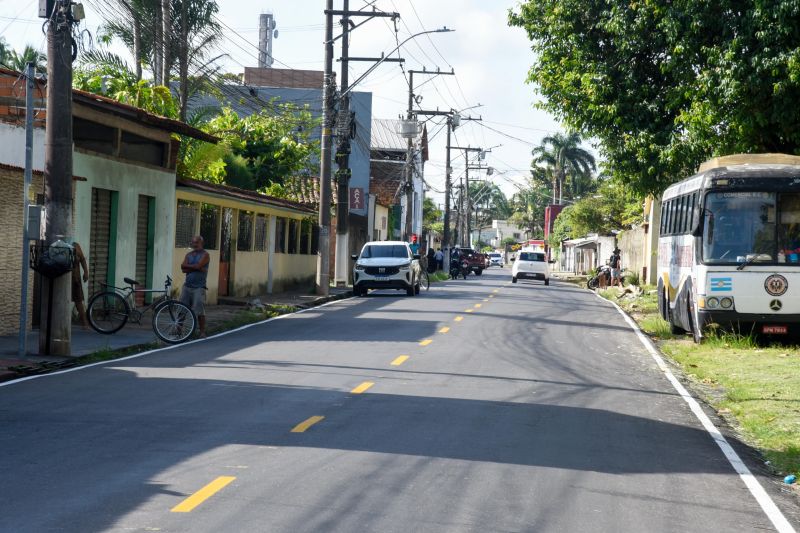 Inauguração da Pavimentação Asfáltica da Av José Marcelino