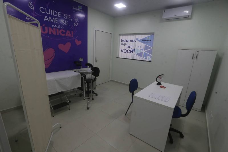 Imagens da Clinica Saúde da Família na comunidade Pedreirinha