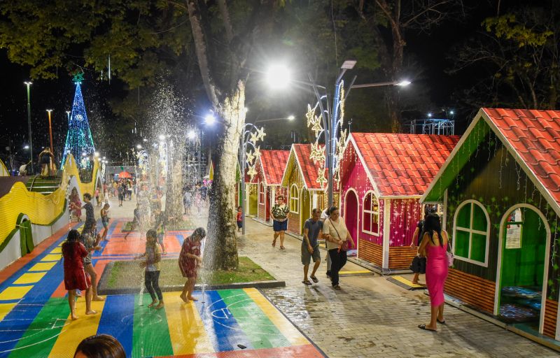 imagens Natalinas do parque do 8 na Cidade Nova Vlll