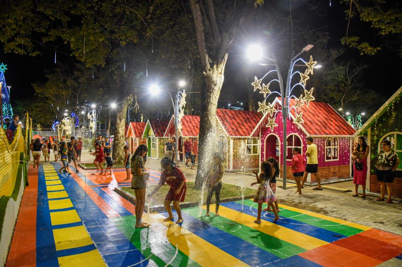 imagens Natalinas do parque do 8 na Cidade Nova Vlll