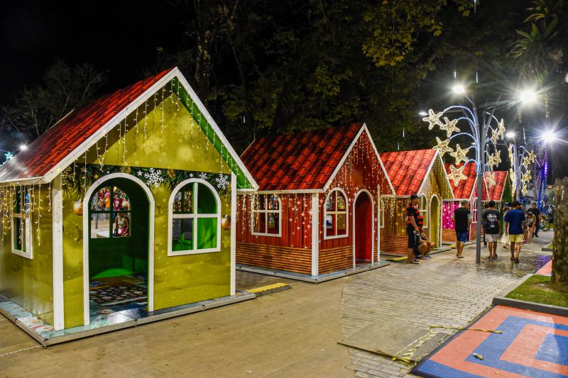 imagens Natalinas do parque do 8 na Cidade Nova Vlll