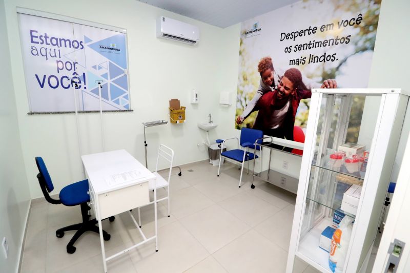 Inauguração da Clínica Saúde da Família Floresta Park na rua dos Ipês