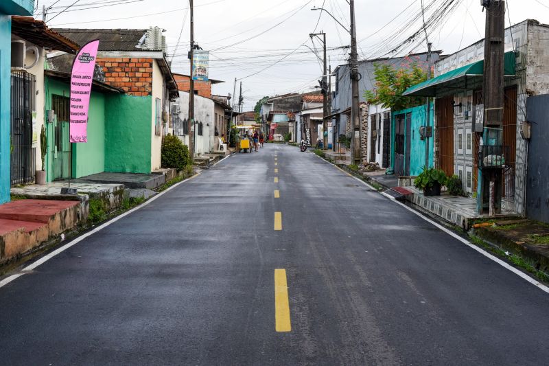 Inauguração Asfáltica no conjunto Saint Cleir Passarinho no bairro 40 Horas