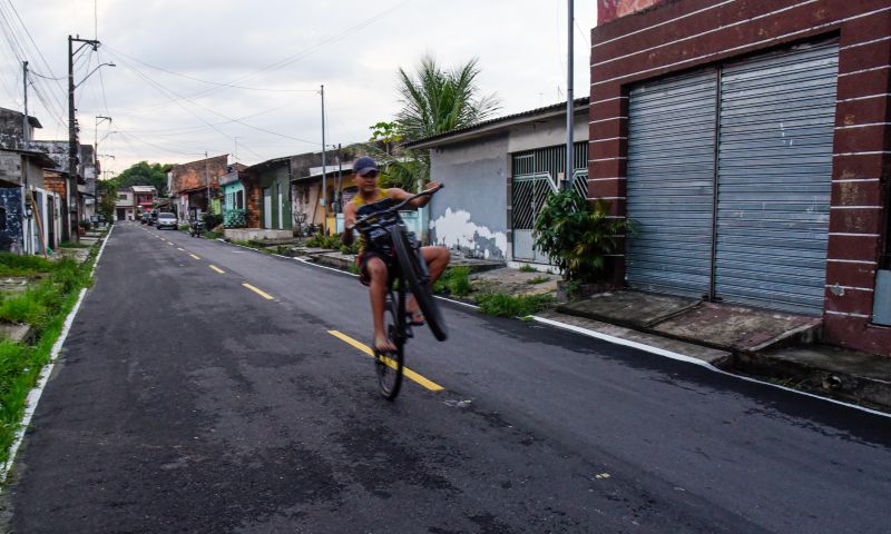 Inauguração Asfáltica no conjunto Saint Cleir Passarinho no bairro 40 Horas