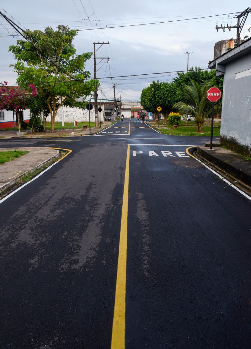 Inauguração Asfáltica no conjunto Saint Cleir Passarinho no bairro 40 Horas