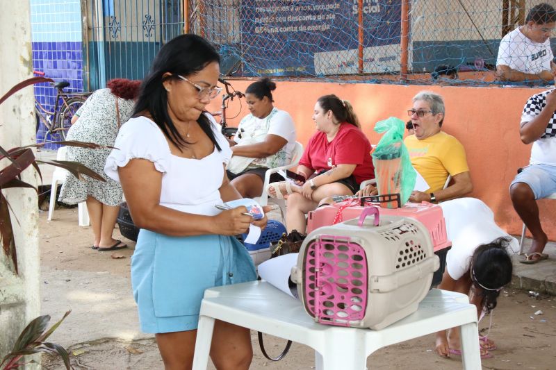 Ação Castramóvel na quadra João Nunes no 40 Horas