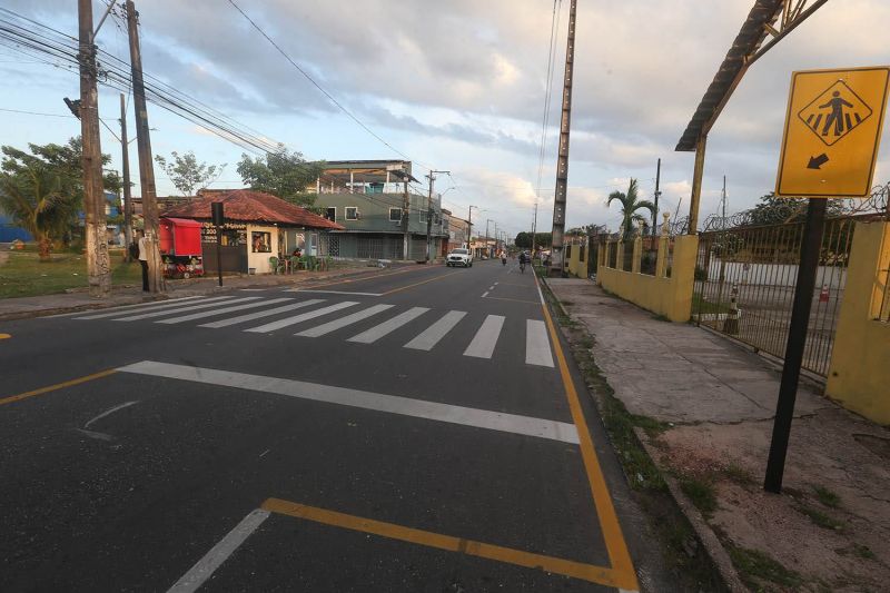 Inauguração asfáltica da Av Solimões no PAAR