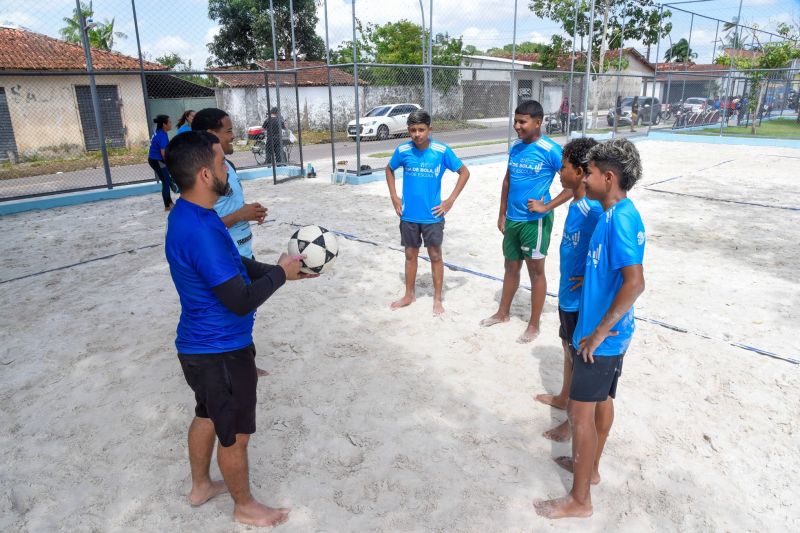 Projeto esporte nas férias no parque Zona Sul
