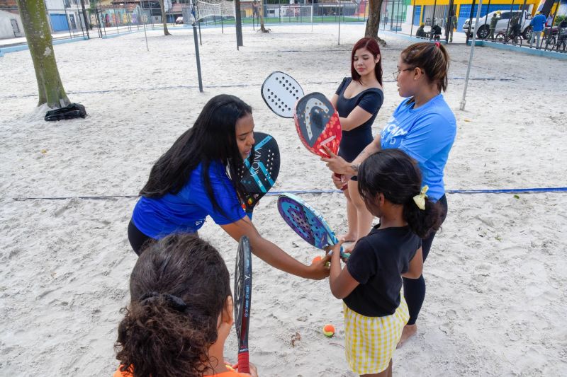 Projeto esporte nas férias no parque Zona Sul