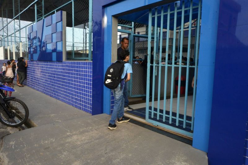 Volta às aulas na EMEF Maria Estelita Barbosa