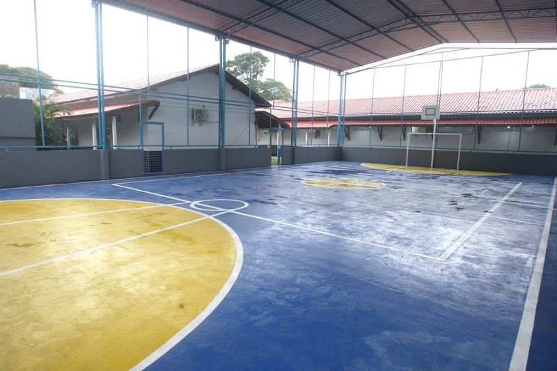 Escola Municipal São Paulo toda reformada no bairro Jaderlândia