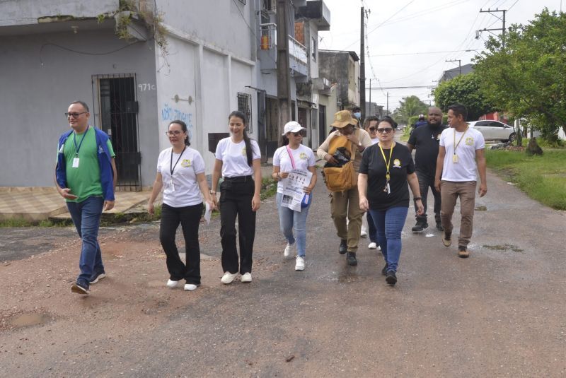 Grande ação vigilância em saúde com parceria FUNASA