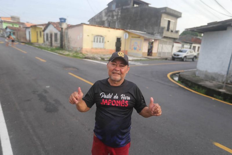 Inauguração de ruas no bairro do PAAR