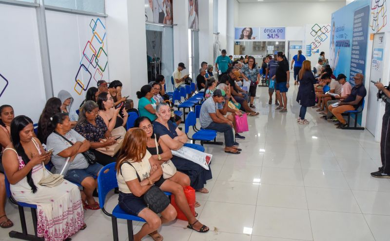 2º dia do Mutirão Bora Dá-Lhe + Saúde no Super Centro