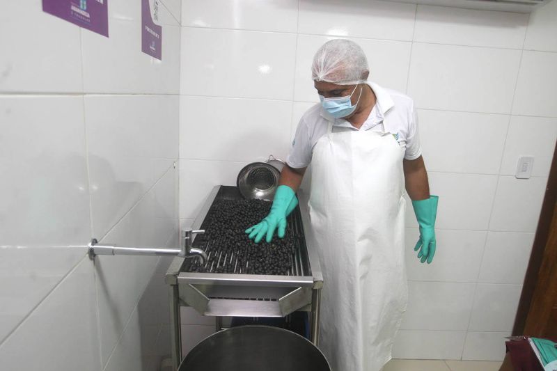 Curso batedores de açaí na Casa do Açaí