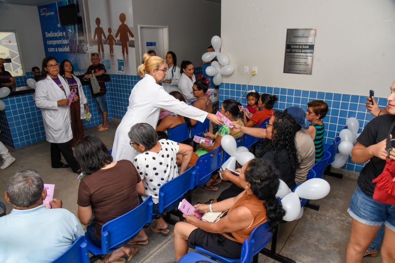 Ação Janeiro Roxo na UBS Patrícia Sarmento