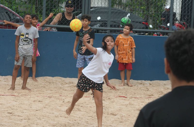 Caravana do Esporte no Parque das Águas