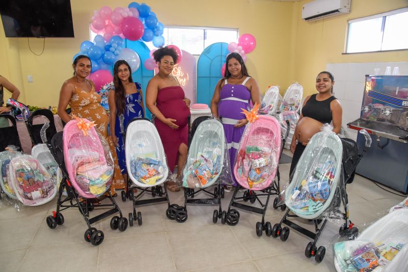 Entrega de Kit Enxoval