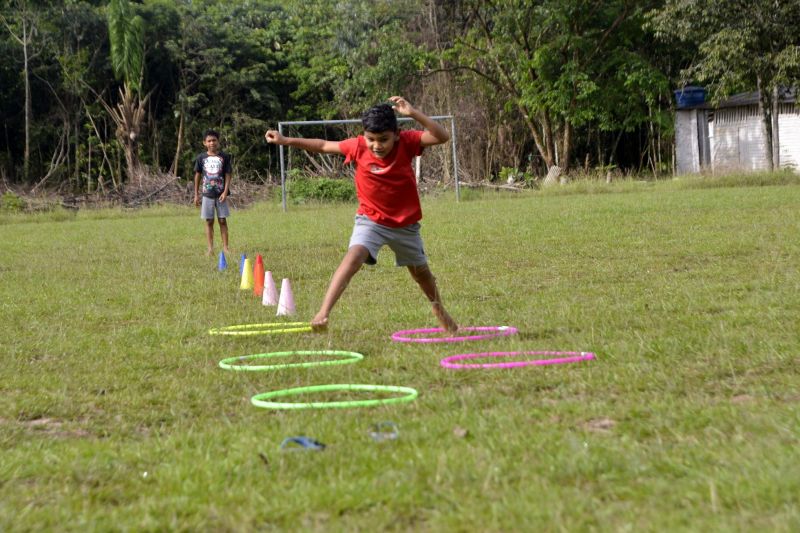 Aula Inaugural Com Esporte No Quilombo Do Abacatal