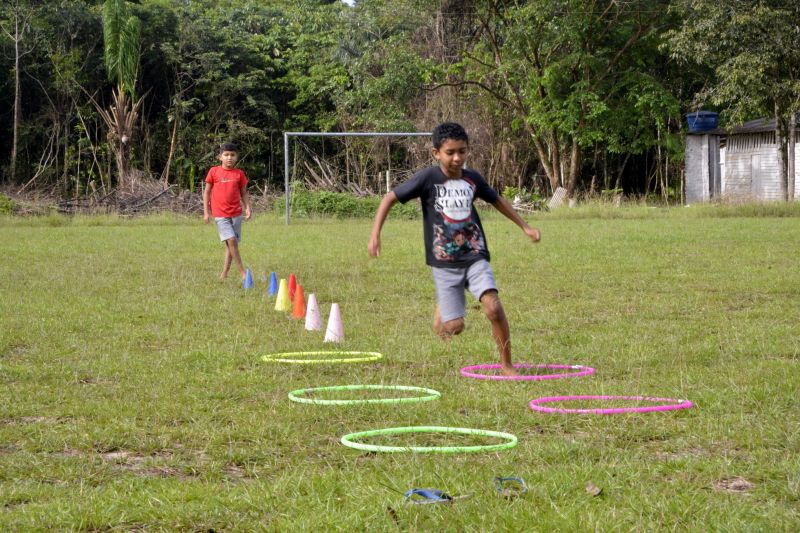 Aula Inaugural Com Esporte No Quilombo Do Abacatal