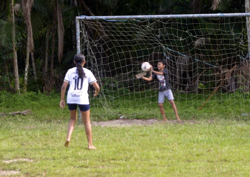 Aula Inaugural Com Esporte No Quilombo Do Abacatal