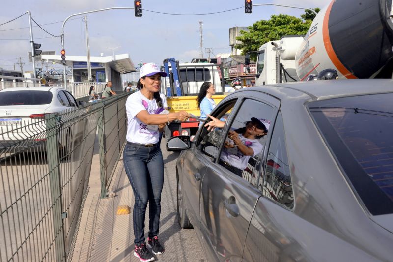 Blitz Educativa Não é Não no Mercado Central