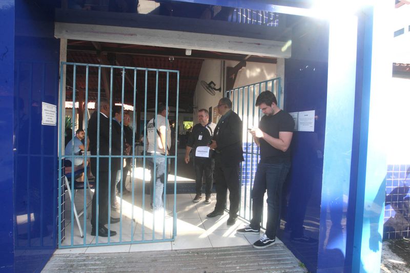 Prova residência médica na escola Abelardo Conduru