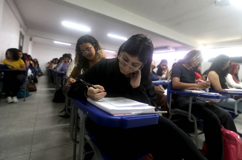 Retorno das aulas do cursinho municipal