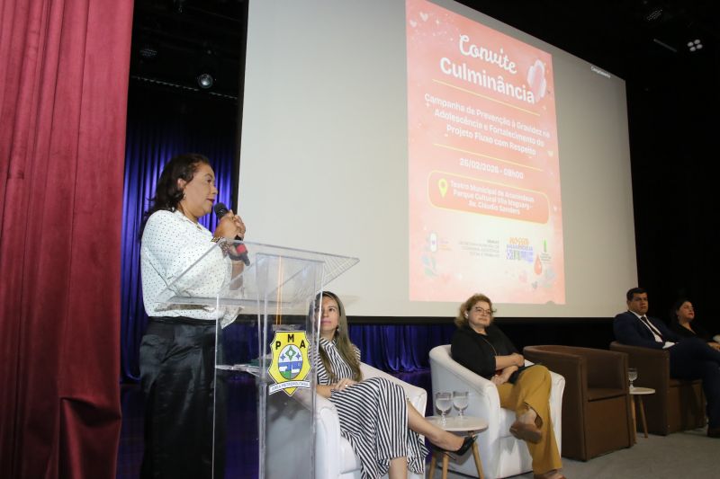 Fluxo com respeito campanha de prevenção no combate a gravidez precoce no Parque Cultural Maguary