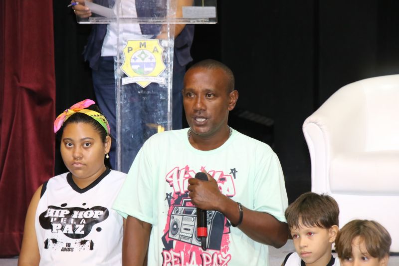 Fluxo com respeito campanha de prevenção no combate a gravidez precoce no Parque Cultural Maguary