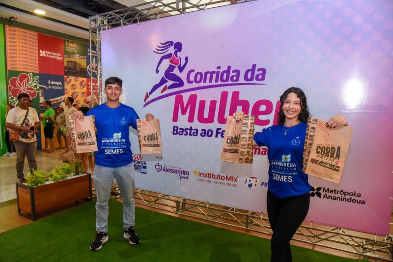 Entrega dos Kits da Corrida da Mulher
