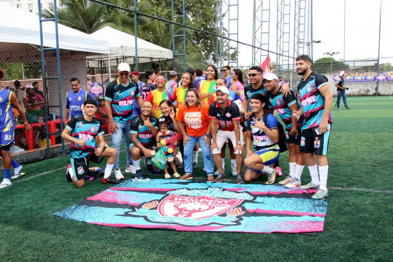 Quinta edição da copa de Futebol Arco-Íris na arena Power Foot