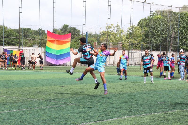 Quinta edição da copa de Futebol Arco-Íris na arena Power Foot
