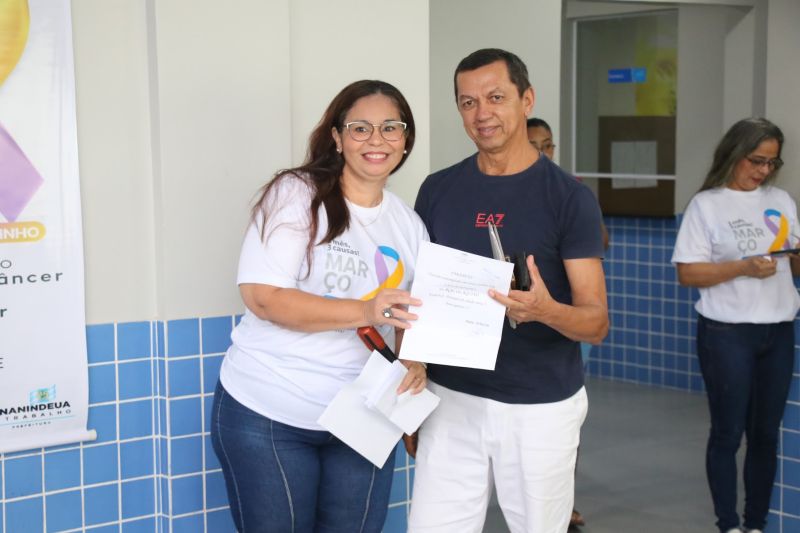 Março Lilás na UBS Deus e Amor