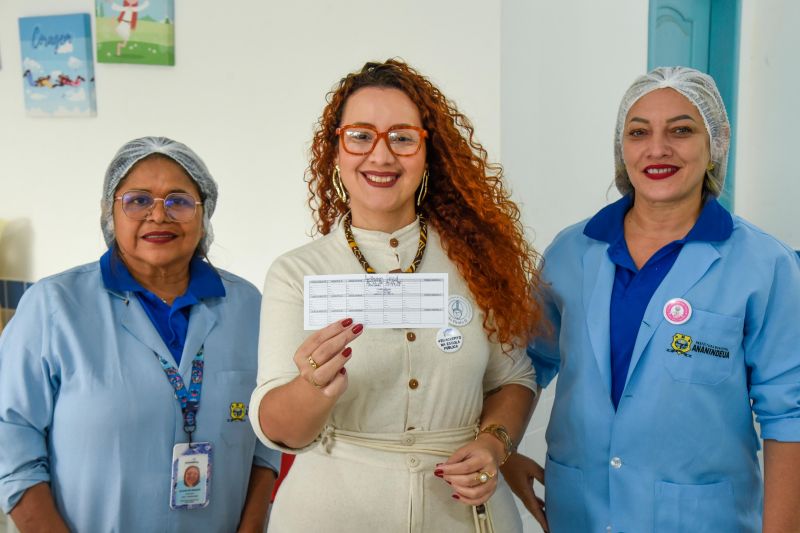Encerramento da campanha de vacinação na EMEF João Paulo Il na Cidade Nova