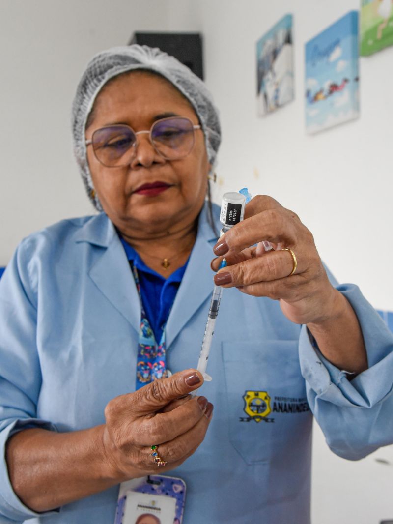 Encerramento da campanha de vacinação na EMEF João Paulo Il na Cidade Nova