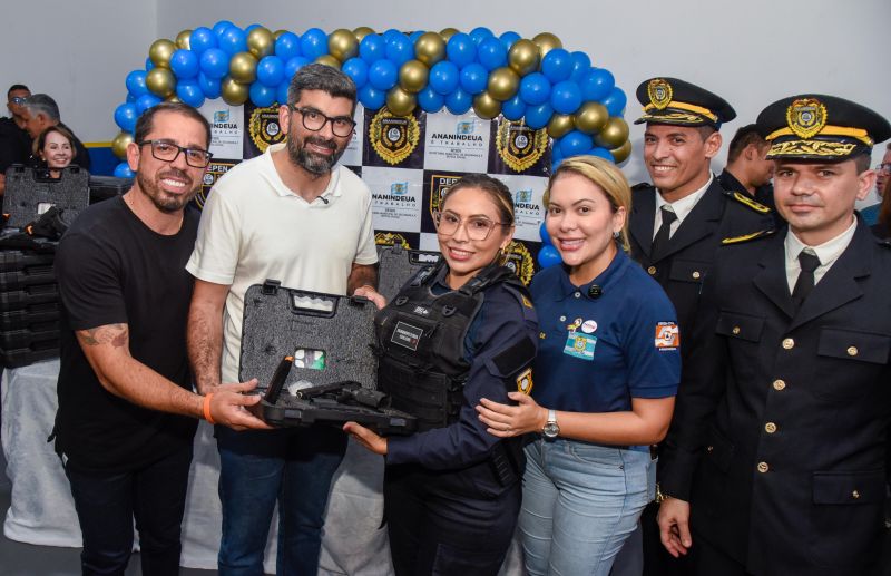 Cerimônia de entrega de armamentos aos Policias Municipais de Ananindeua