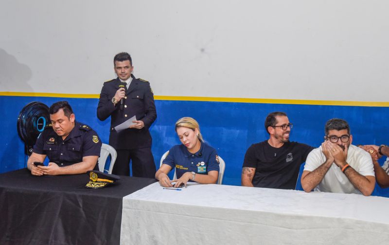 Cerimônia de entrega de armamentos aos Policias Municipais de Ananindeua