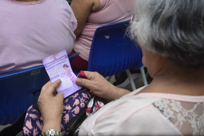 Fluxo com respeito ação mulher no CRAS Complexo da Cidade Nova VI