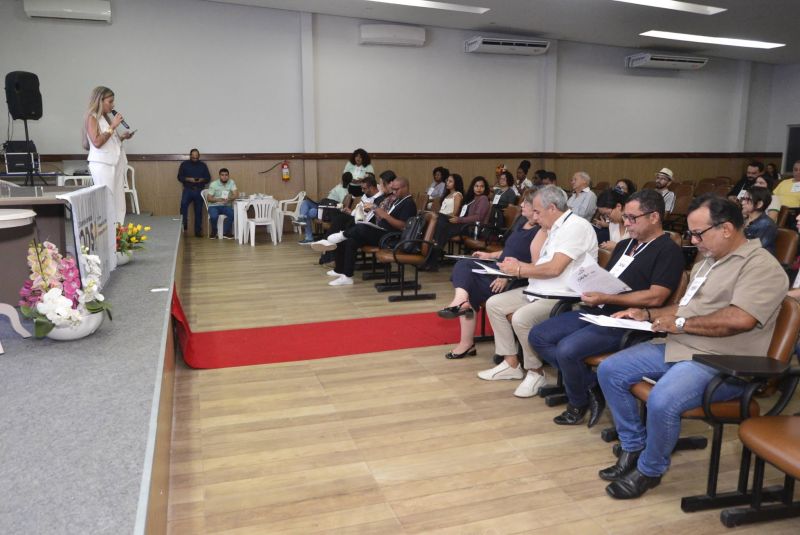 1ª Conferência Livre Municipal dos Objetivos de Desenvolvimento Sustentável (ODS) no auditório da SEMED
