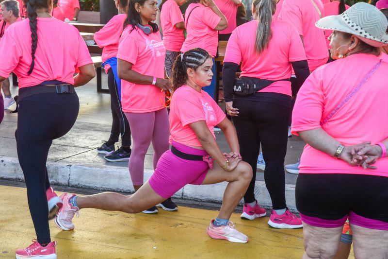 ll Corrida das Mulheres com usuários dos CRAS na Orla de Ananindeua