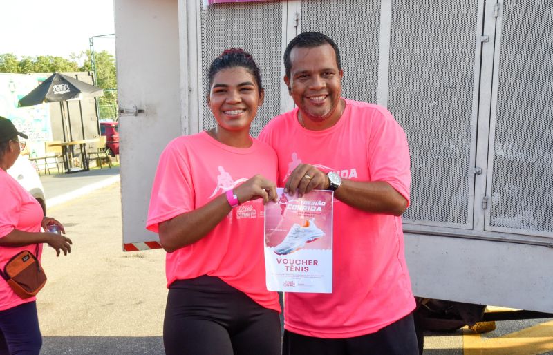 ll Corrida das Mulheres com usuários dos CRAS na Orla de Ananindeua