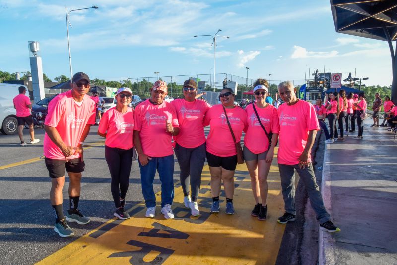 ll Corrida das Mulheres com usuários dos CRAS na Orla de Ananindeua