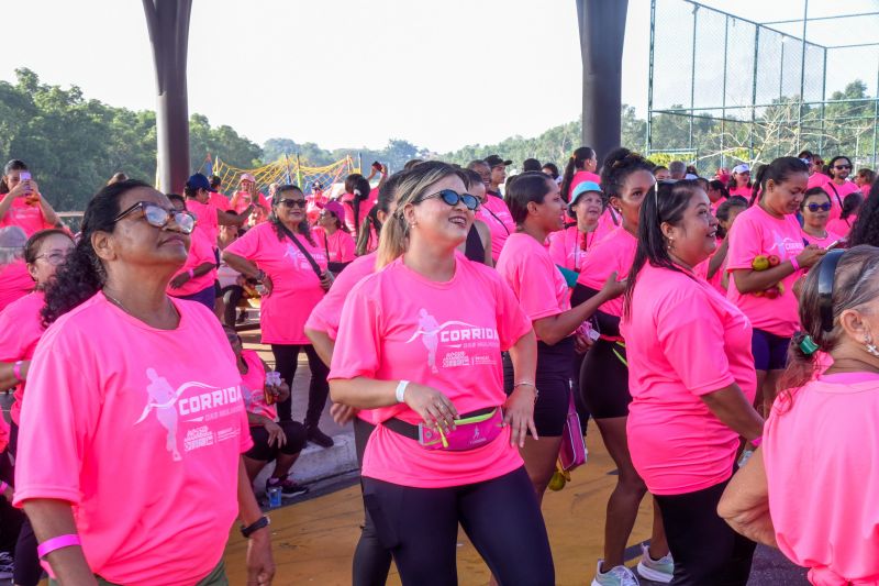 ll Corrida das Mulheres com usuários dos CRAS na Orla de Ananindeua