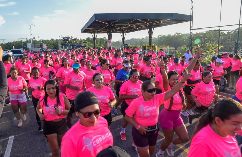 ll Corrida das Mulheres com usuários dos CRAS na Orla de Ananindeua